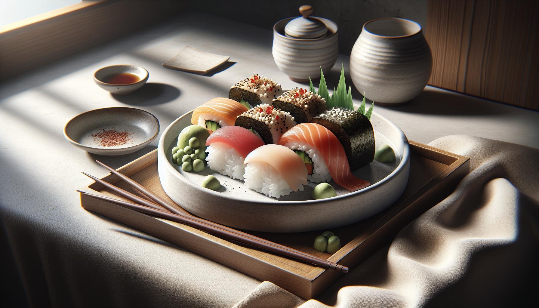 Receta Sushi con Pepino: Frescura Crujiente para Días Calurosos 5 Sugerencias de Presentación: Haz que tu Sushi Brille