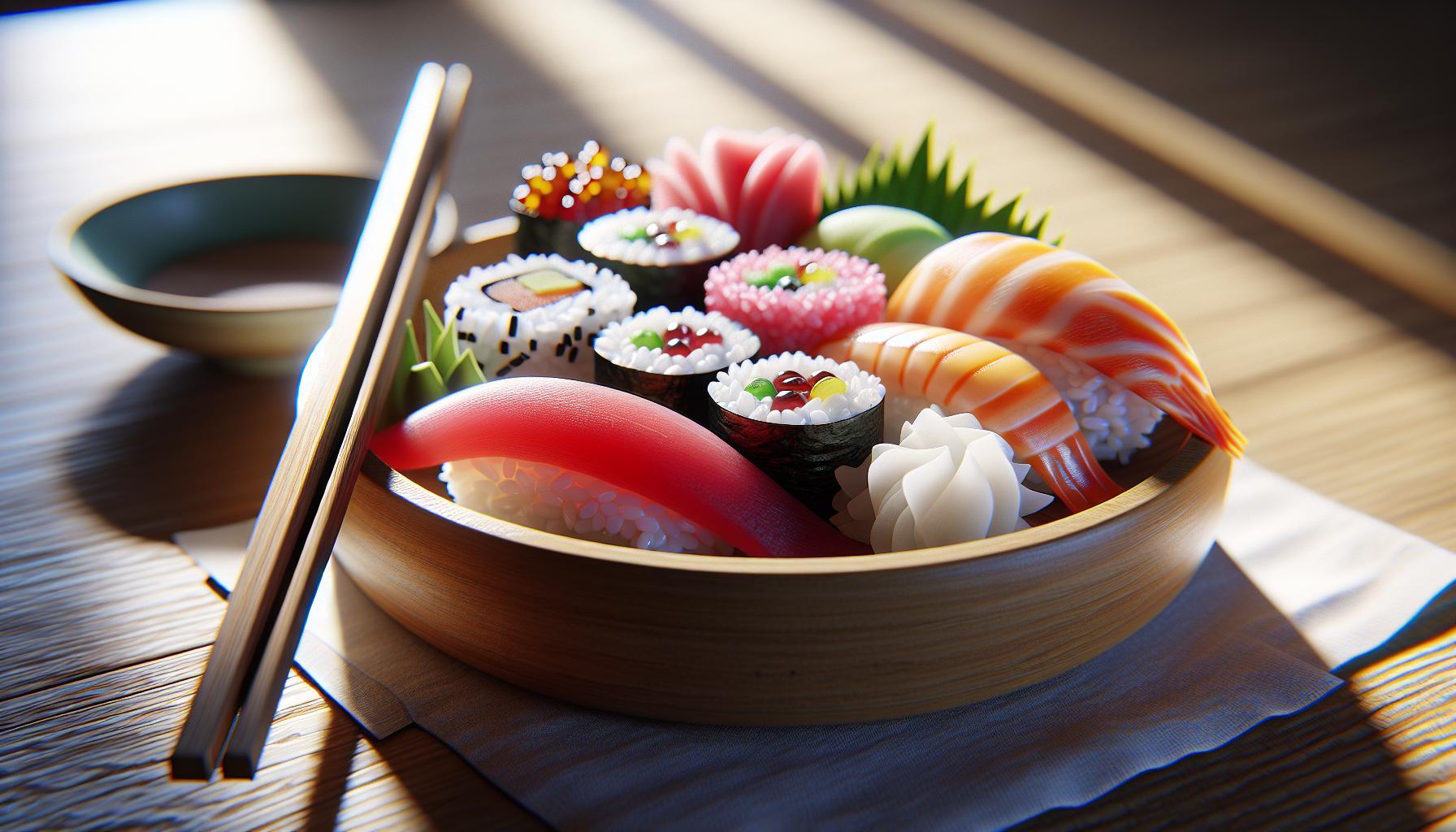 Sugerencias para servir: Presenta tu sushi de manera irresistible