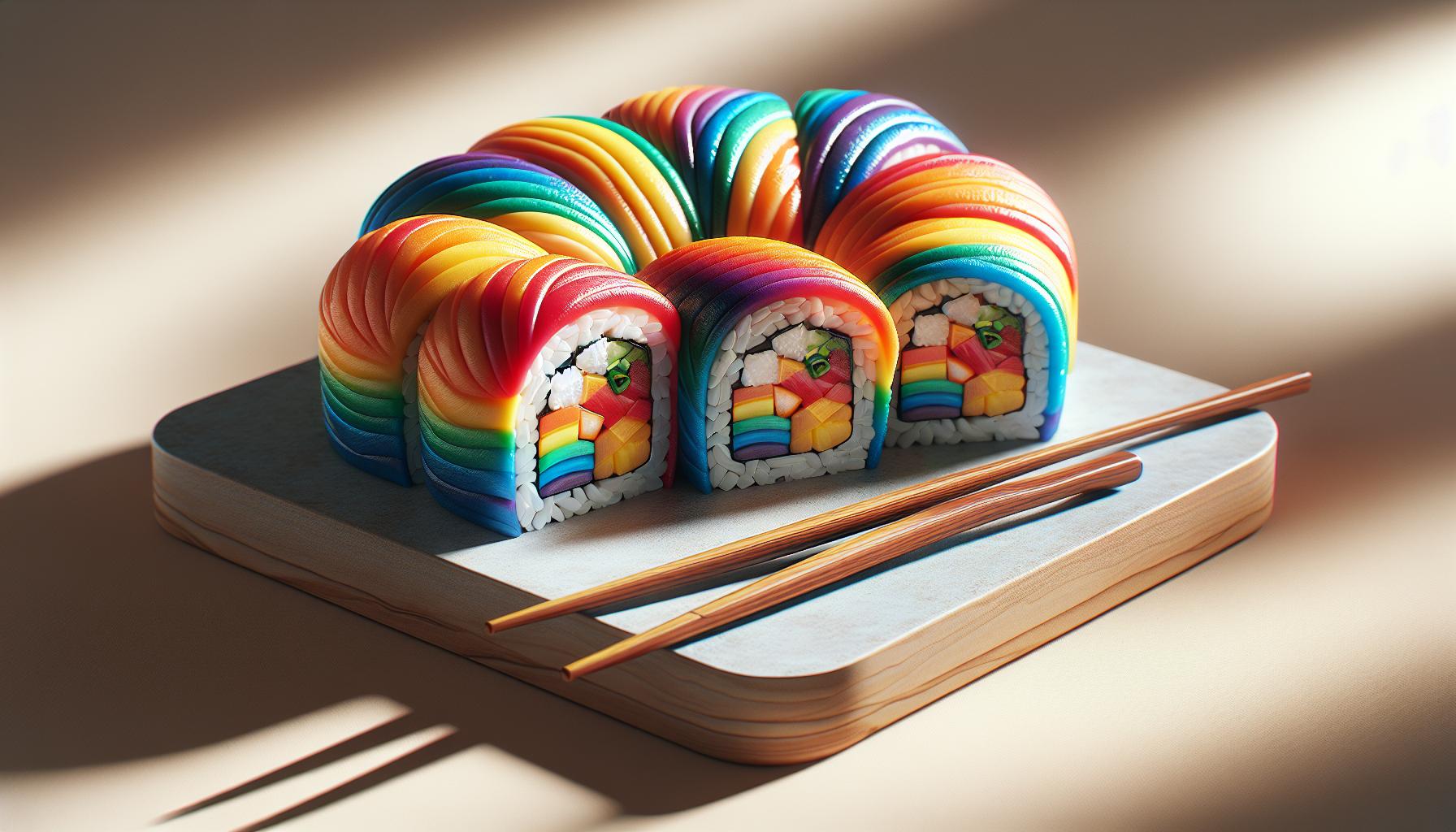 Variaciones Creativas del Sushi Arcoíris: ¡Atrévete a Innovar!