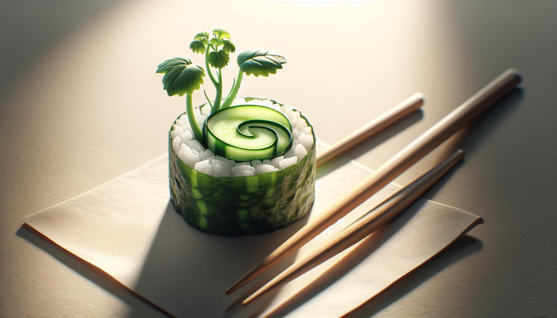 Receta Sushi con Pepino: Frescura Crujiente para Días Calurosos 8 Variaciones Creativas para tu Sushi con Pepino: Dale tu Toque Personal