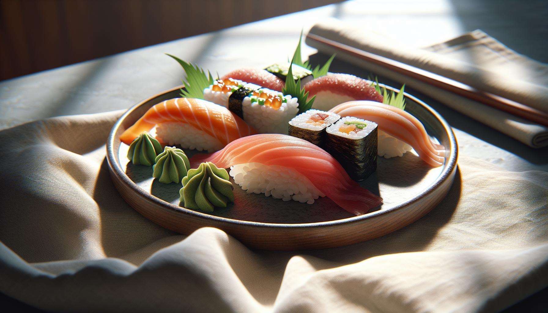 Sugerencias para Servir y presentar tu‍ Sushi