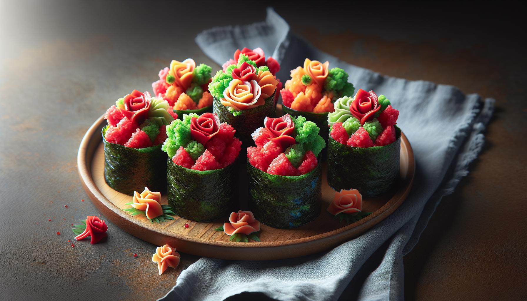 Receta Para Hacer Temaki: Conos de Sushi Para Cenas Informales 2 Receta Para Hacer Temaki: Conos de Sushi Para Cenas Informales