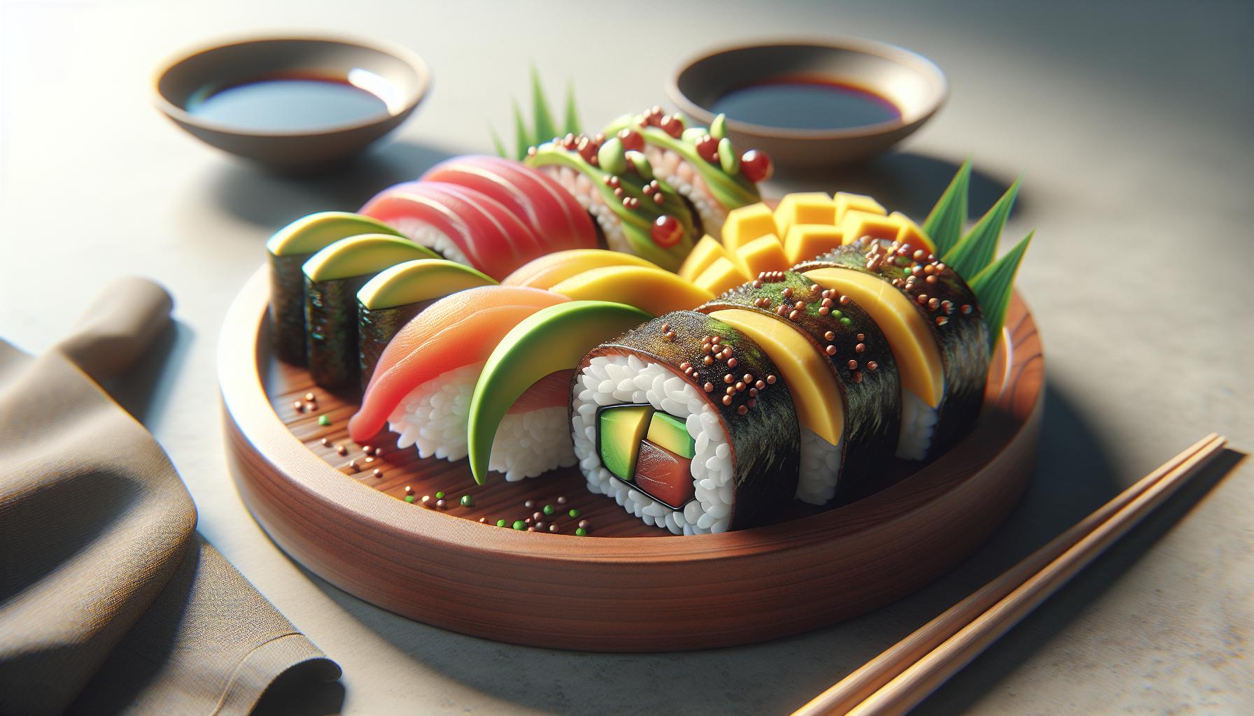 Ingredientes⁢ Esenciales para un Sushi Tropical Irresistible